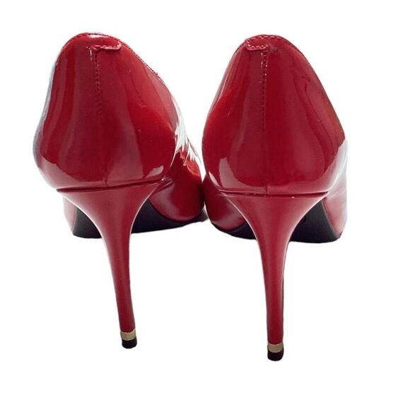 Michael Michael Kors Ashby Women 9 M Patent Leather Flex Pumps Shoes Red - Picture 5 of 7